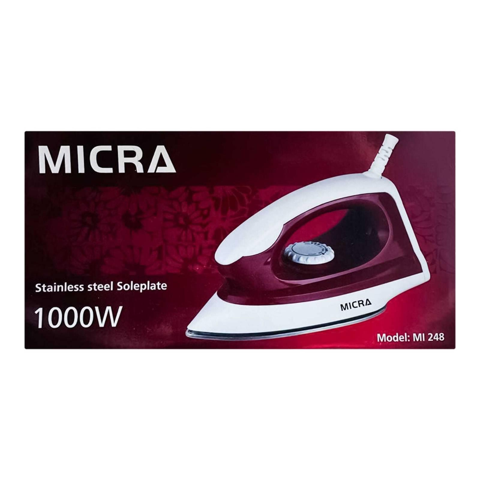 Micra-248 1000watt Dry Iron