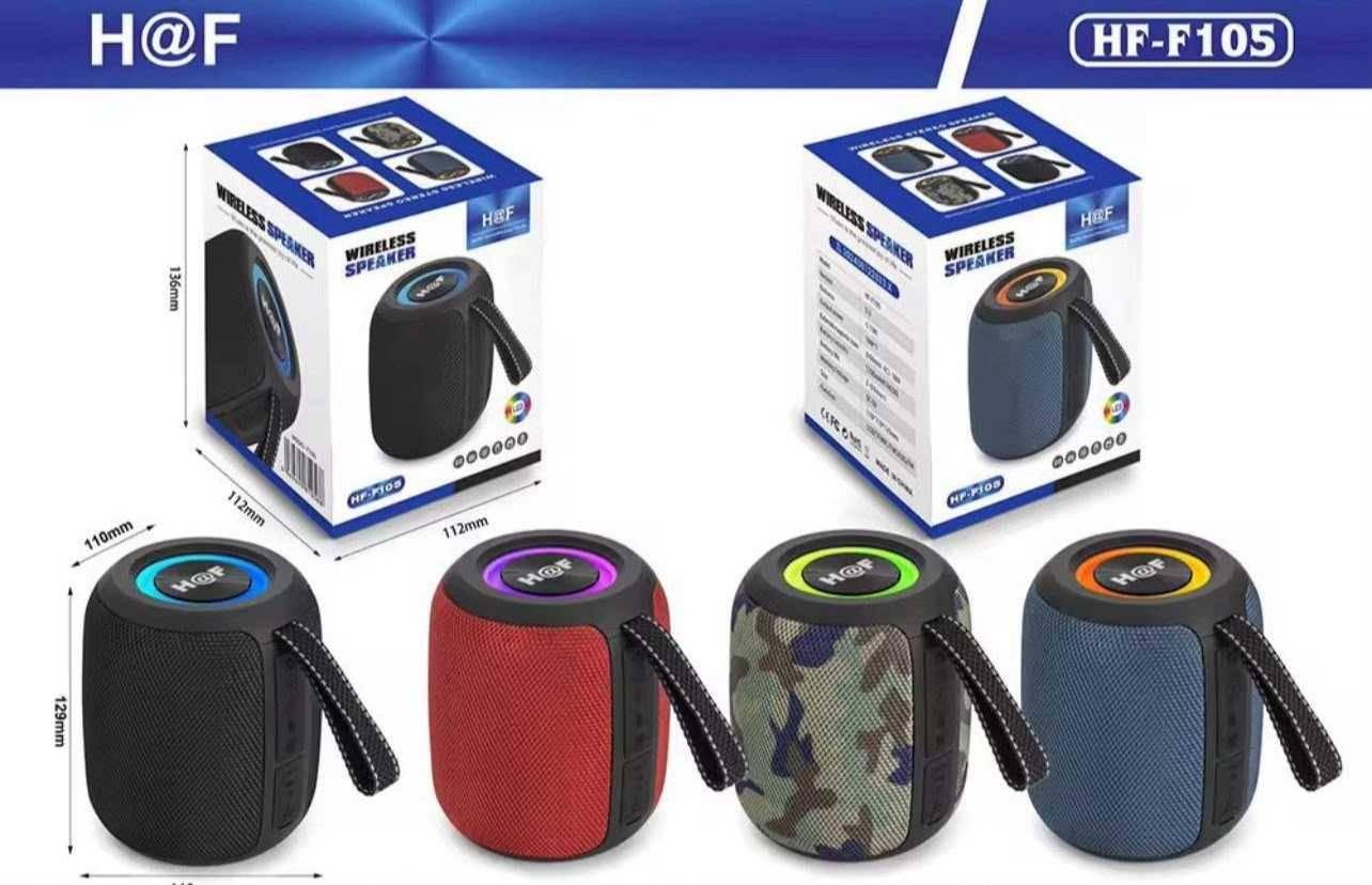 H@F HF-F105 Bluetooth Wireless Speaker
