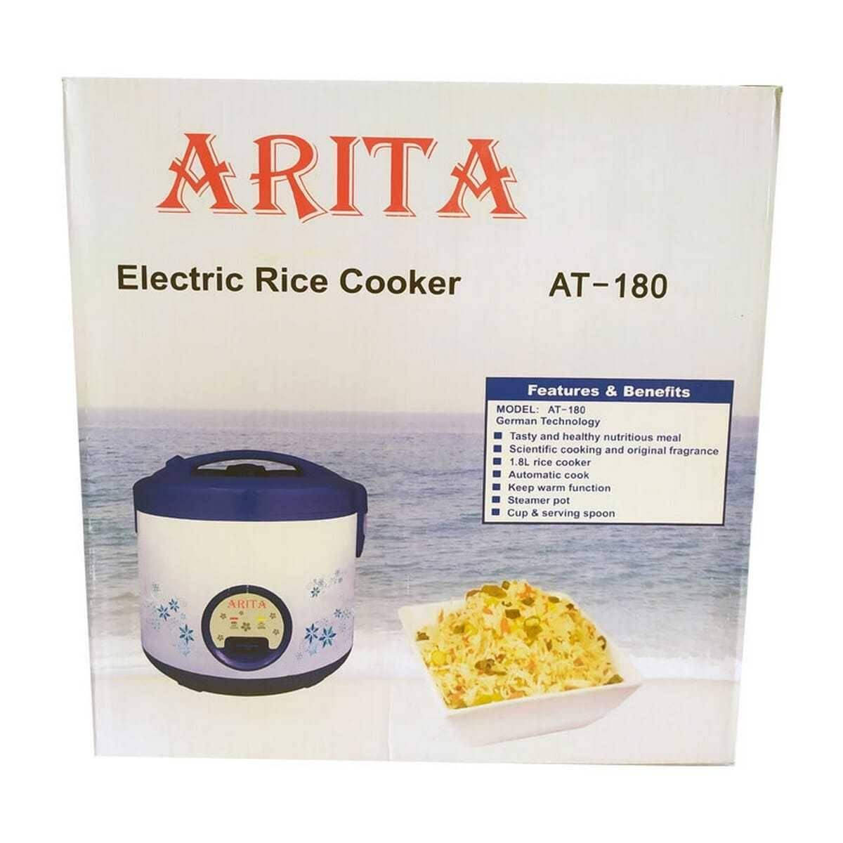 Arita Deluxe Model Electric Rice Cooker 1.8Litre