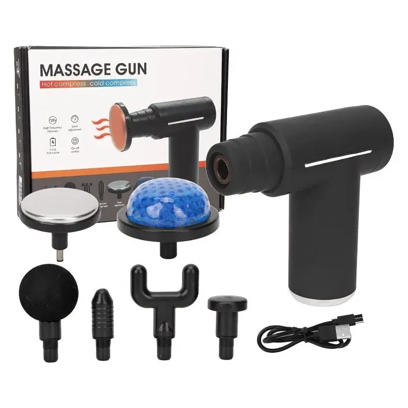 Mini Muscle Massage Gun Body Massager Deep Handheld ..