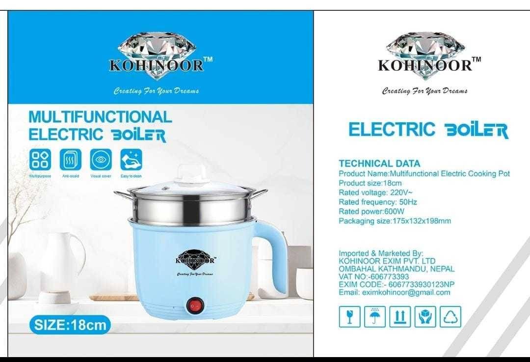 Kohinoor Non Stick Cooking Pot With Egg Boiler