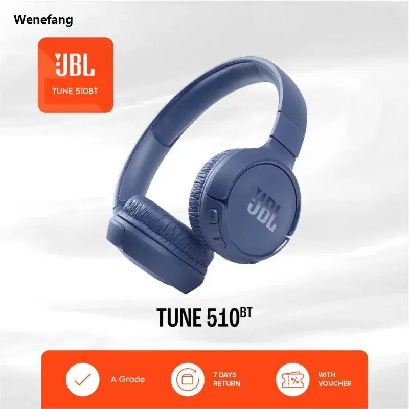 JBL T510 WIRELESS ON-EAR HEADPHONE WITH MIc