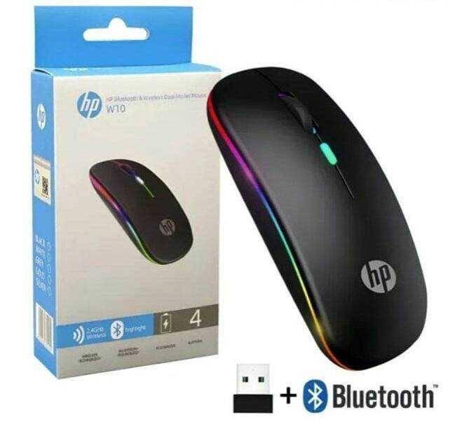 Hp W10 Mouse Bluetooth/wireless Dual Mode Mouse