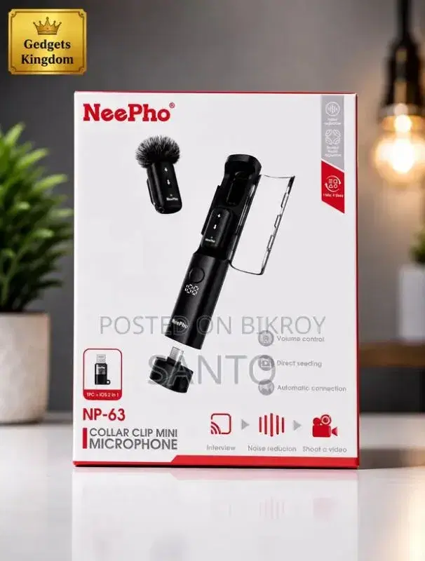 NeePho NP 63 Wireless Microphone