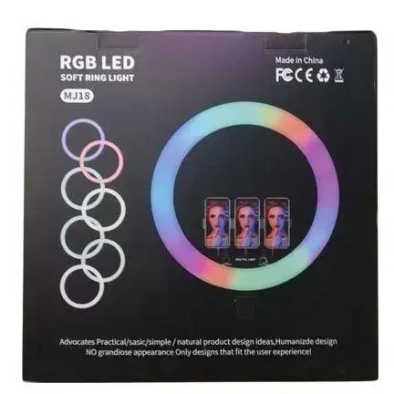  MJ18 RGB LED RingFill Light