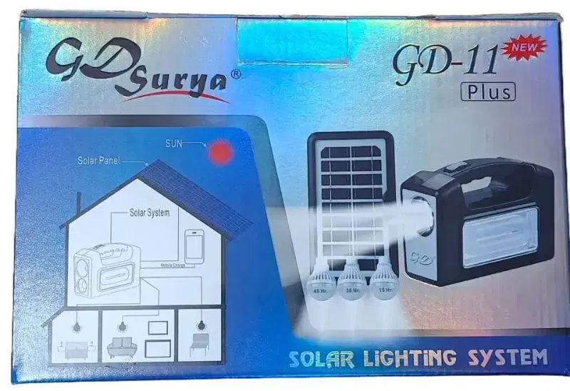 Solar Lighting System GD Surya | GD-11 Plus | Home | Outing Lighting | Solar Light