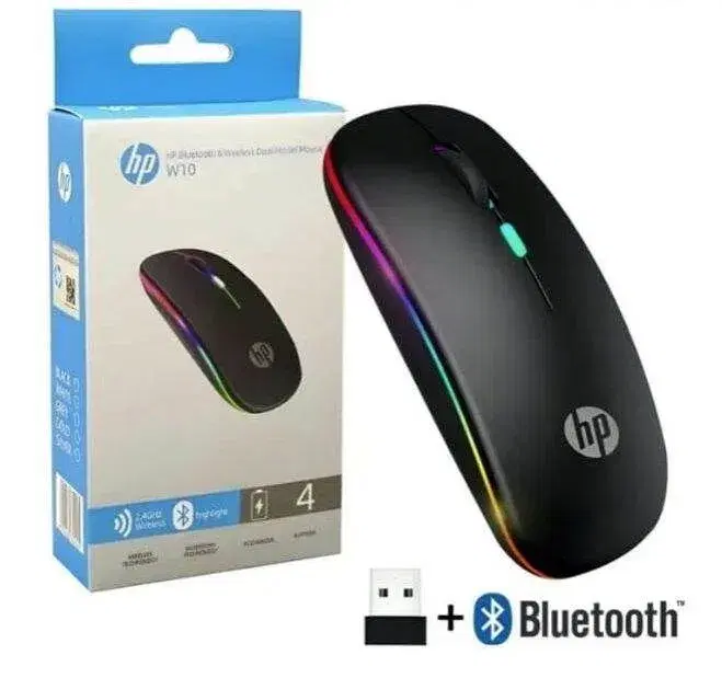W10 Wireless Bluetooth Mouse – Rechargeable