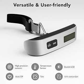 Digital Luggage Scale A13 50kg Capacity