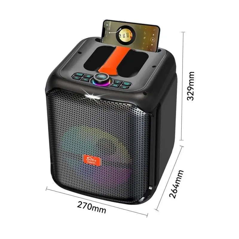  ZQS6171 Wireless Bluetooth  Outdoor Karaoke Speaker