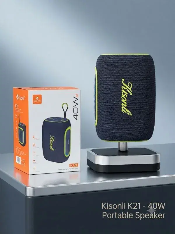 Kisonli K21 High Bass Mobile Wireless BT Speaker