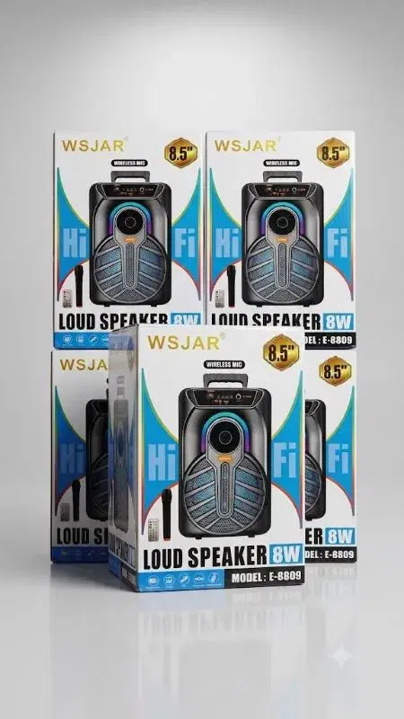WSJAR E-8809 LOUD SPEAKER 