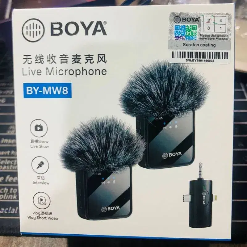 BY-MW8 Dual Microphone