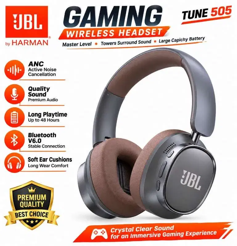 JBL TUNE 505 GAMING WIRELESS HEADSET 