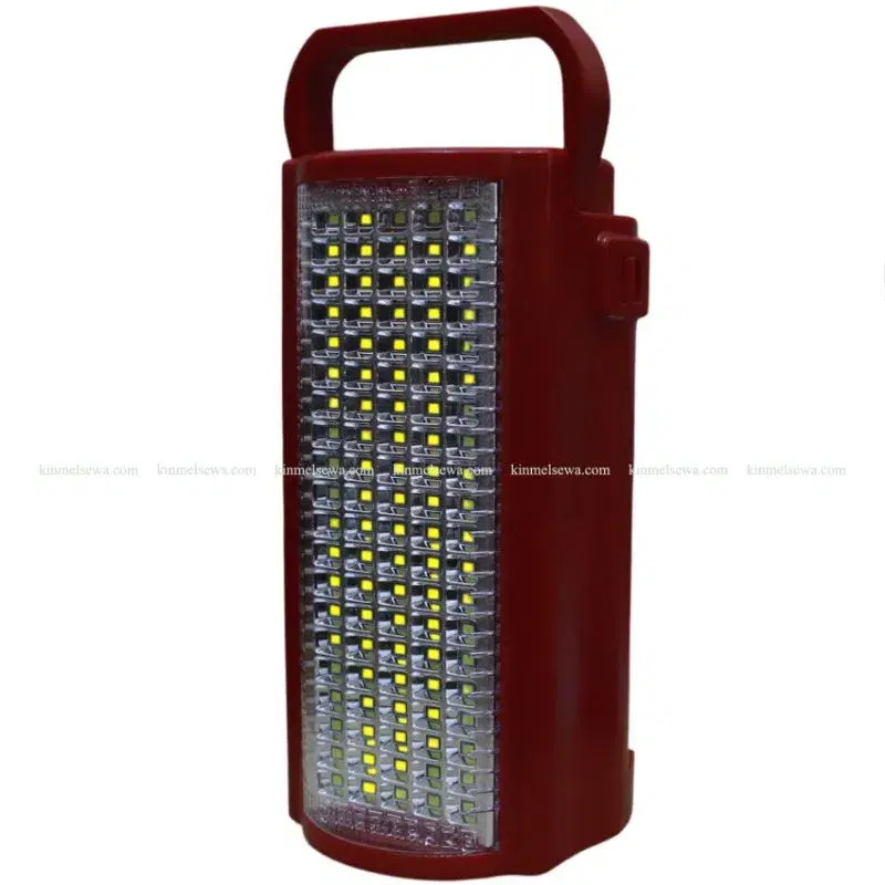 Super Bright Rechargeable LED Emergency Work Light – 100 SMD – USB Charging – 6V 4.5Ah Battery – Wall Mountable – Power Outage & Camping Light