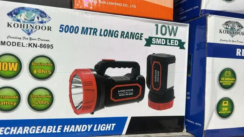 KN-8695 RECHARGEABLE LIGHT 