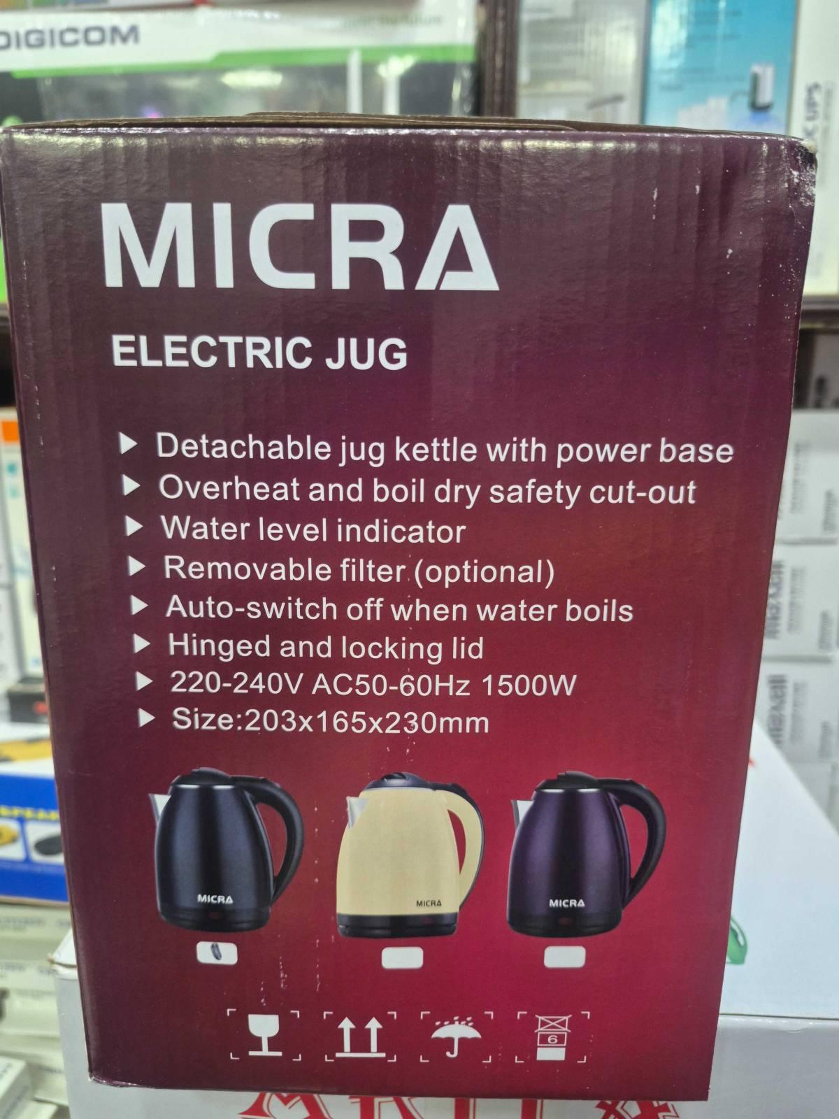 Micra Electric Colour Jug PJ-999 thumbnail 3