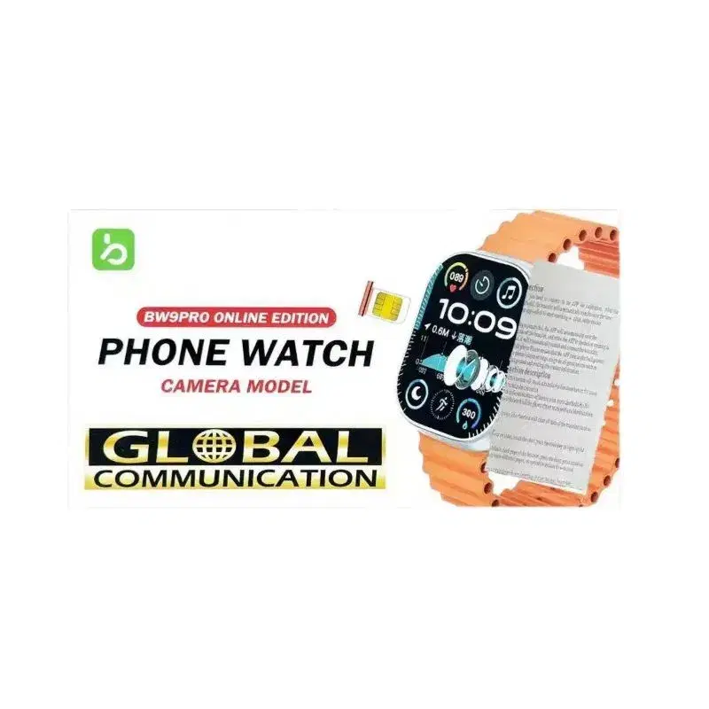 BW9 Pro Phone watch 4G Sim Card Support Camera Model Smart Watch thumbnail 3