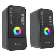 Kisonli X9 Basic RGB Wired Speaker thumbnail 3