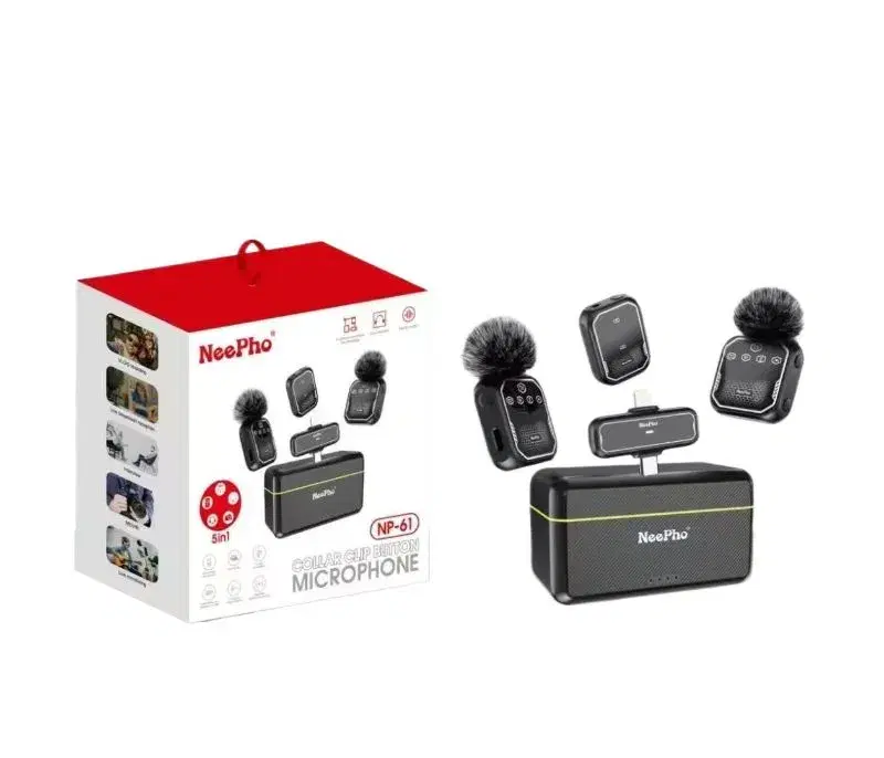 NeePho NP-61 Wireless Microphone For Type-C & iPhone - PST ..