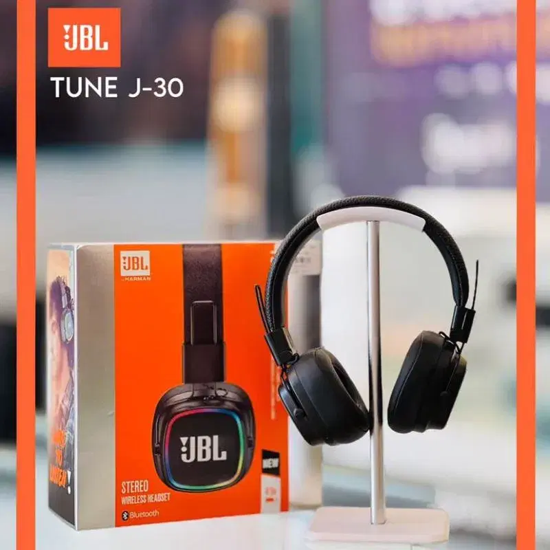 JBL J-10BT J-30 Wireless Bluetooth High Bass Headphone ...