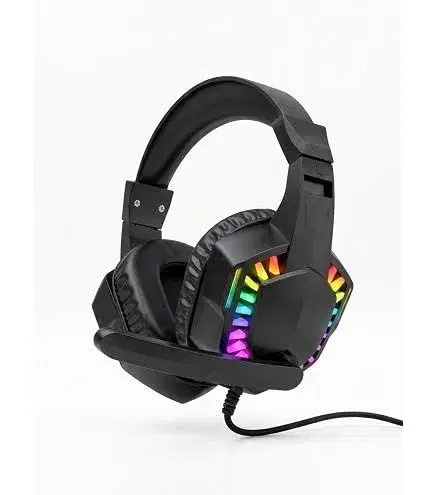 Gaming A66 RGB Light Up Over Head Headset | Multi-Color