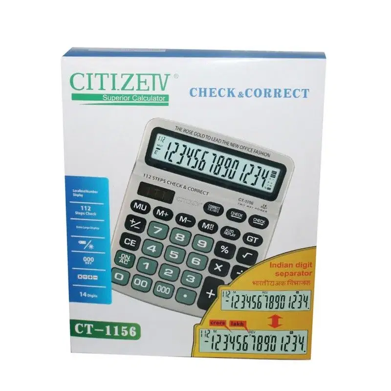 Citizeiv Check&Corret Calculator CT-1156
