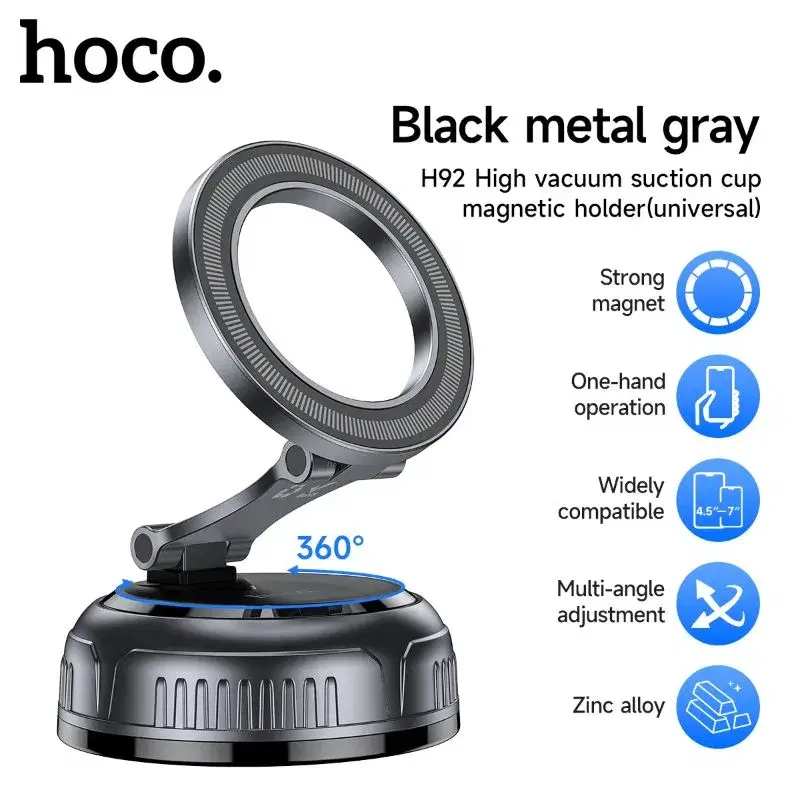Hoco H92 High Vacuum Suction Cup Magnetic Holder Universal