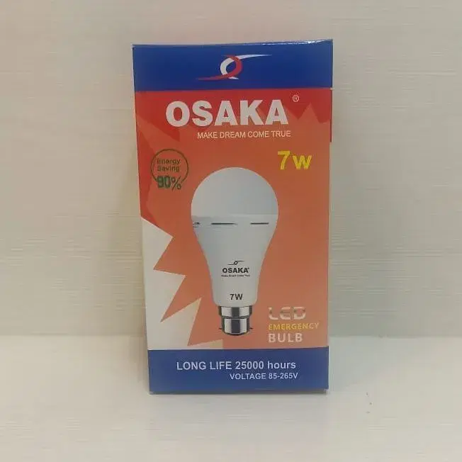 Rechargeable 7 Watt Led Bulb