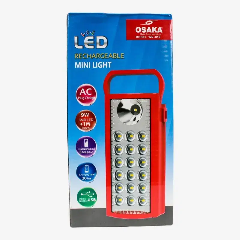 Osaka Rechargeable WN-19 LED Light