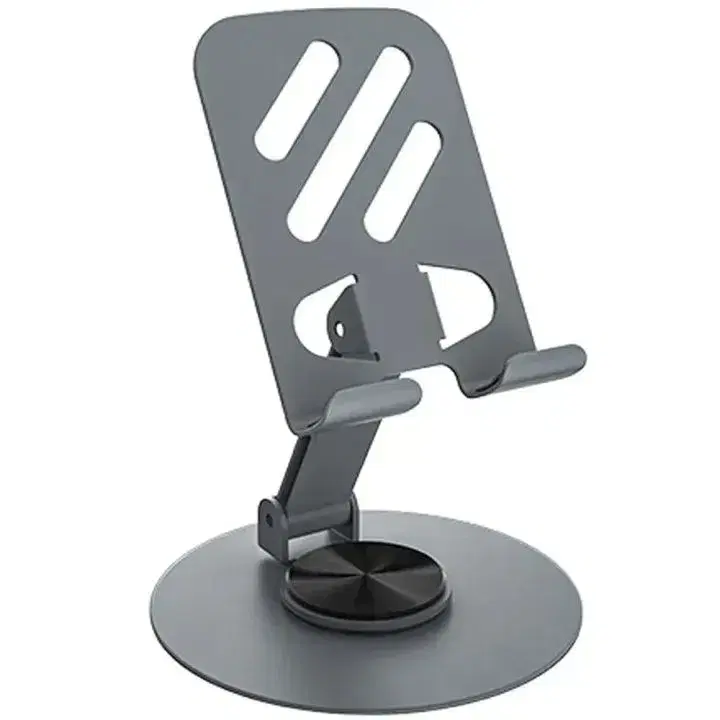 Folding Lifting Bracket Tablet Stand, Phone Stand Holder All Metal Base Angle Adjustable Cellphone Bracket