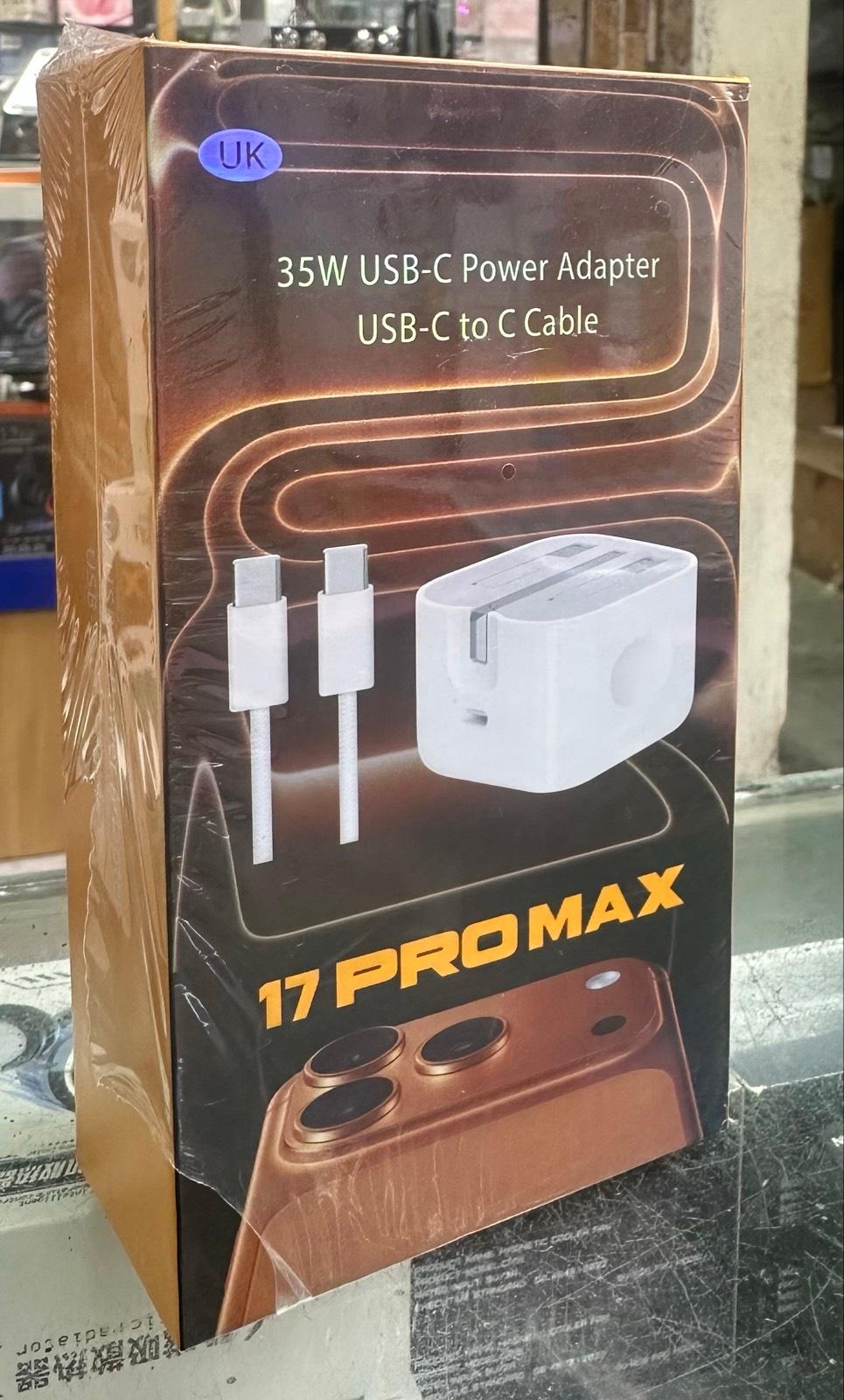 I phone ( tc-tc) Charger with braided data cable( 15,16,17) Serries ko laagi. Super fast charger.l