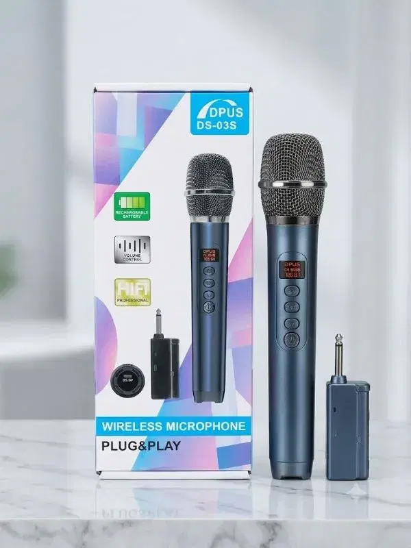 Wireless Microphone Plug and Play DS-03S - NG imports ...