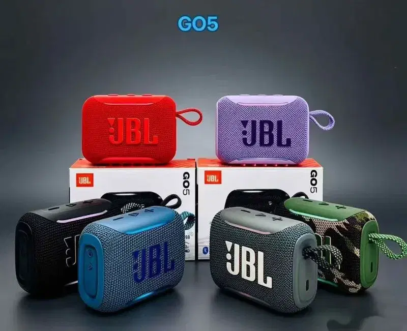JBL Go 5, Ultra‑Portable Bluetooth Speaker, Waterproof, Blue ...