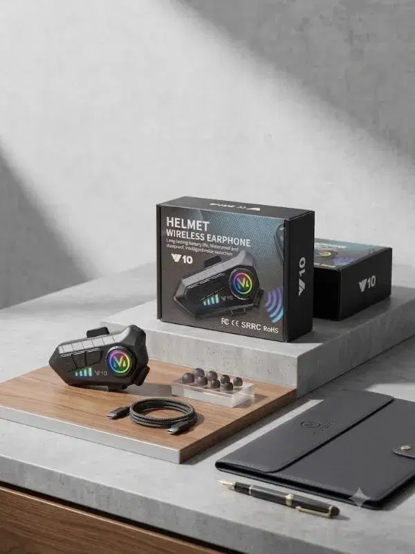 Y10 Helmet Wireless Headphones