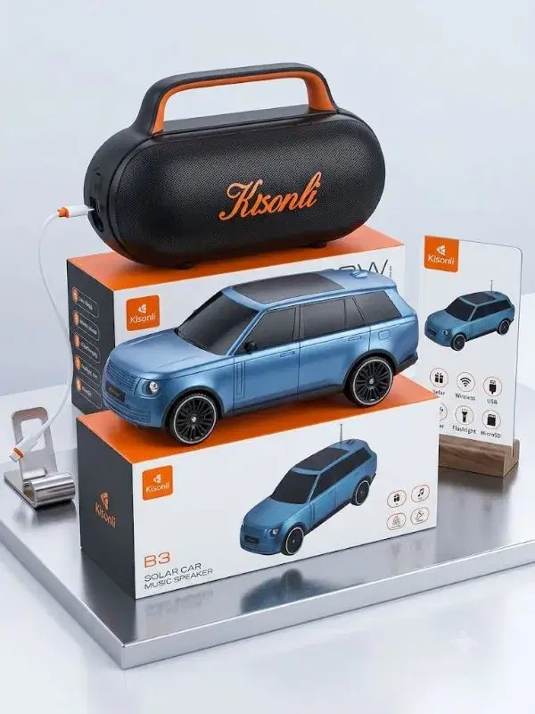 Kisonli B3 Solar Car Music Speaker.