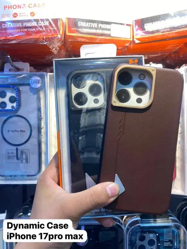 OtterBox Symmetry Cactus Leather Case for iPhone 18 ProMax/17 Pro Max,Brown
