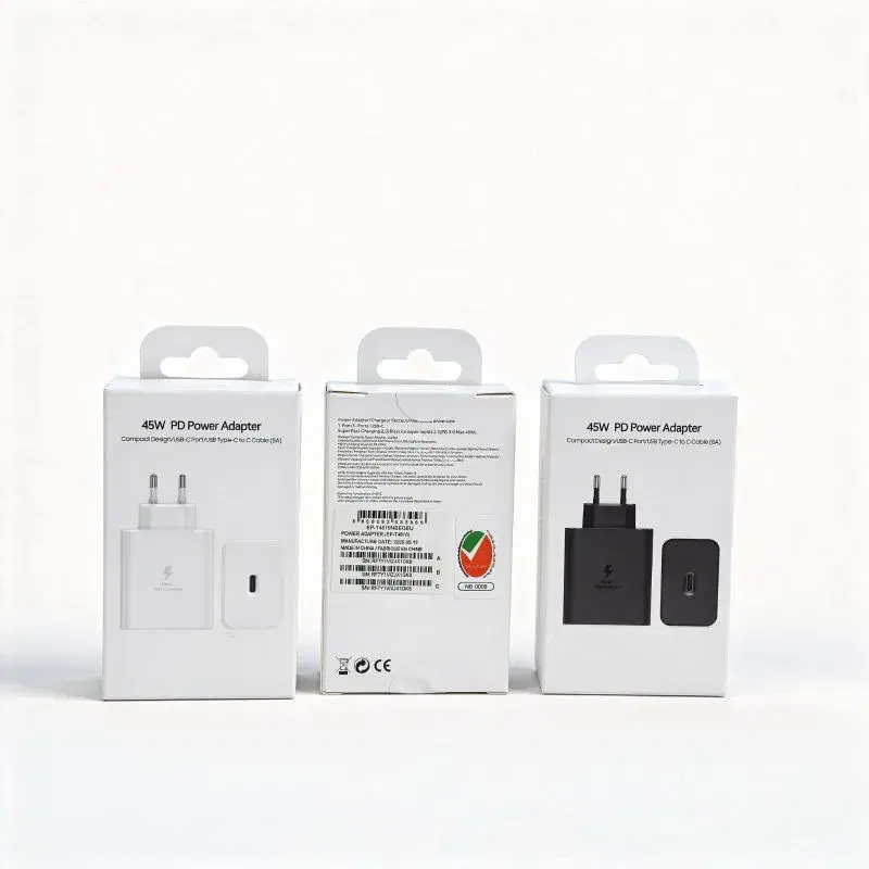 45W PD POWER ADAPTER USB-C PORT/USB TYPE C TO C CABLE