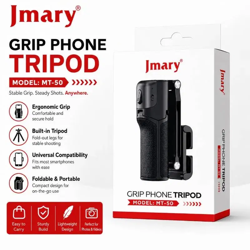 JMARY MT-50 GRIP PHONE TRIPOD