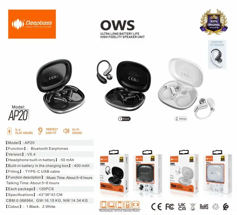 OWS AP20 WIRELESS EARBUDS