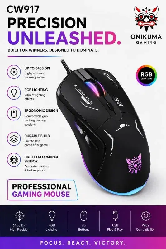 CW917 PROFESSIONAL GAMING MOUSE