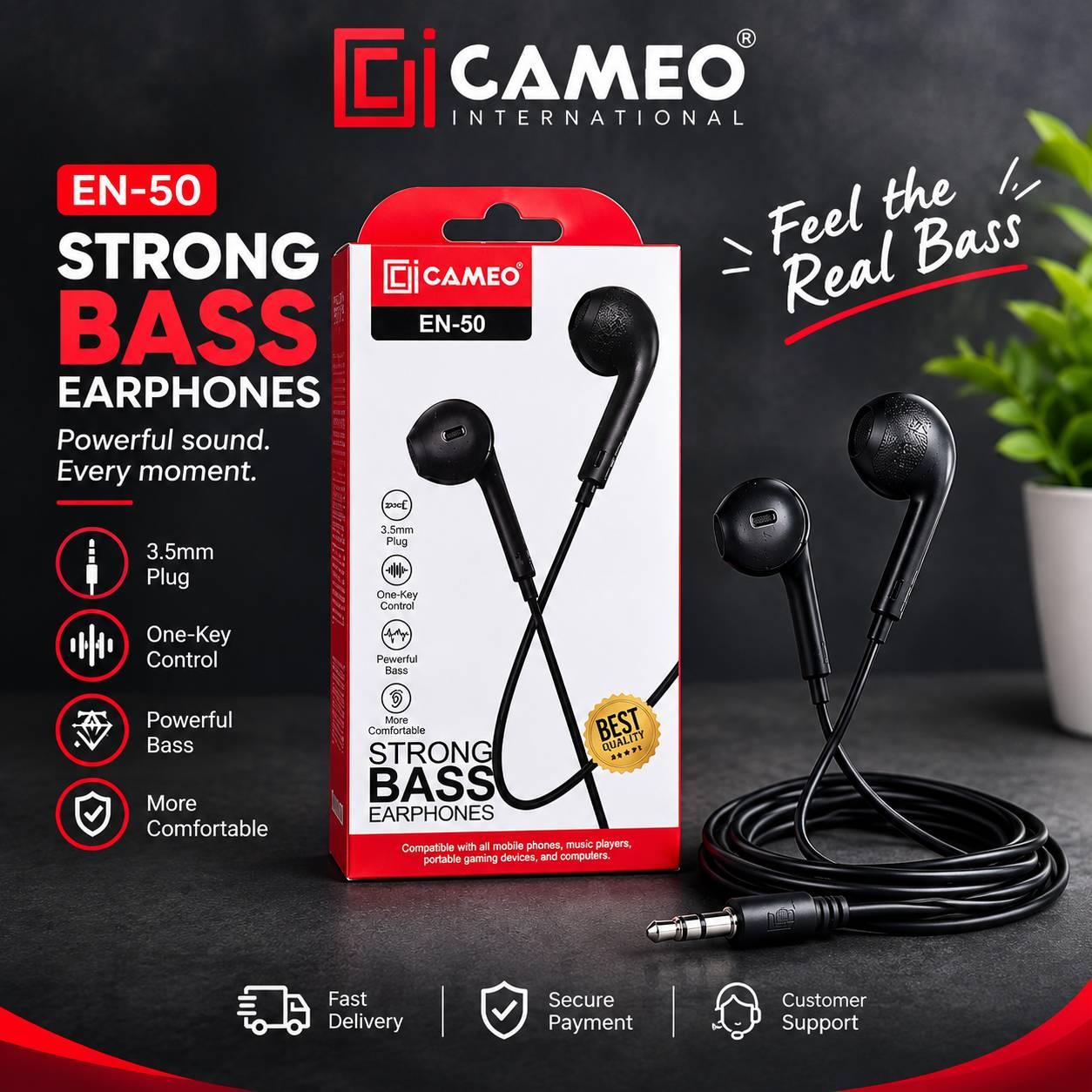 CAMEO |EN-50| EARPHONE 3.5mm