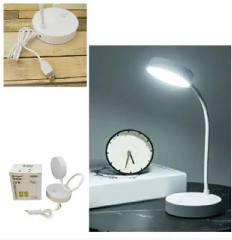 1931 Ultra Light LED Clip-On Desk Lamp Foldable USB Table Lamp 3 Modes