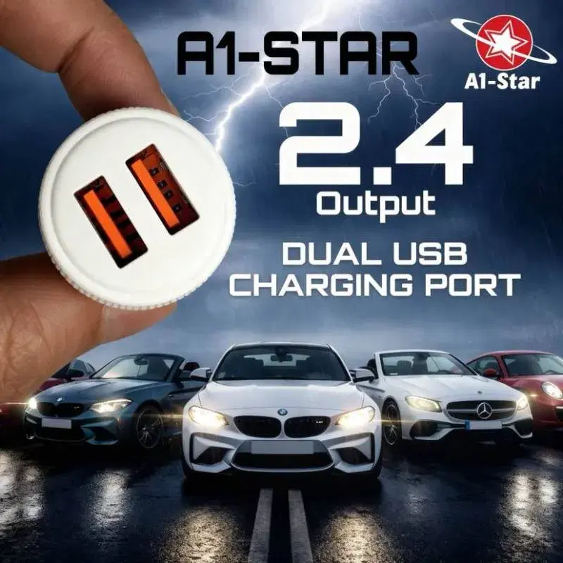 A1 STAR A1-CAR 301 DUAL USB CAR CHARGER
