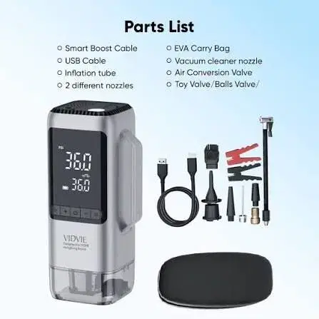 VIDVIE CSP001 PORTABLE CAR BATTERY