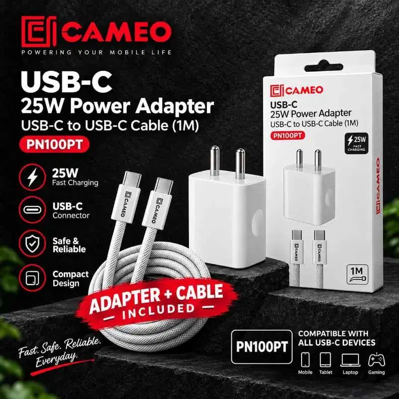 CORN PN100PT APPLE 25W CHARGER C To C Cable
