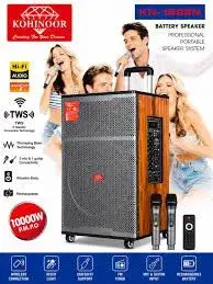 KN-1599N PROFESSIONAL PORTABLE KARAOKE SPEAKER