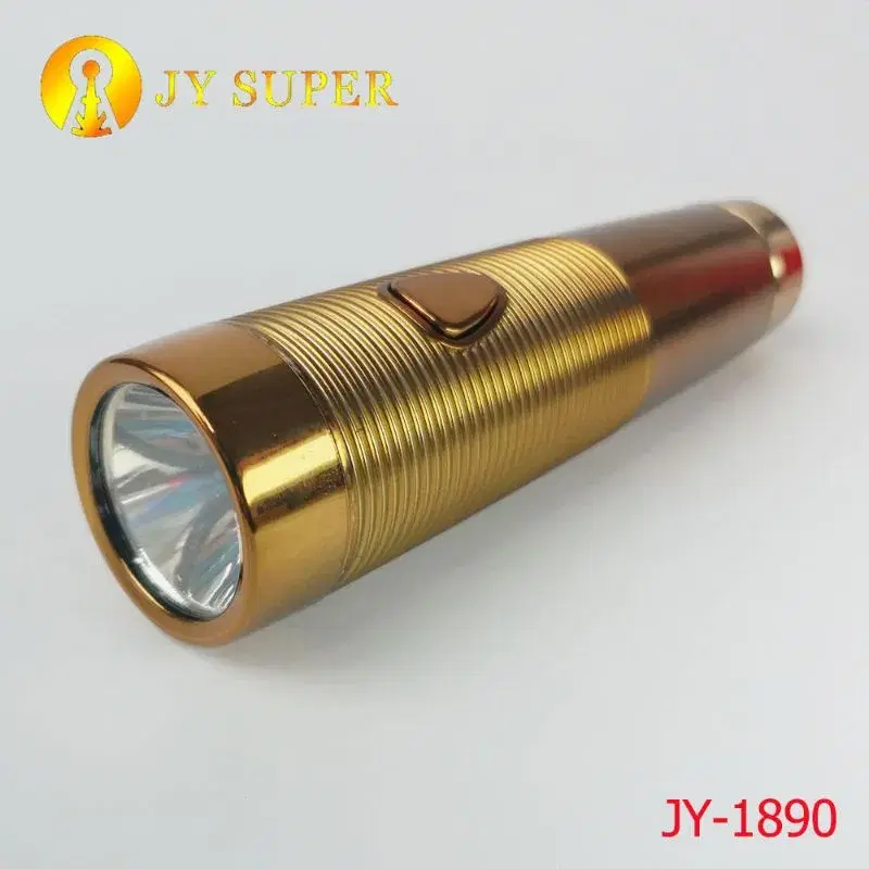JY1890 Hot Sale Rechargeable UV Painting Flashlight with ABS Lamp Body