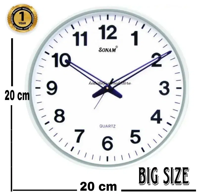 Casual Unique Round Wall Clock