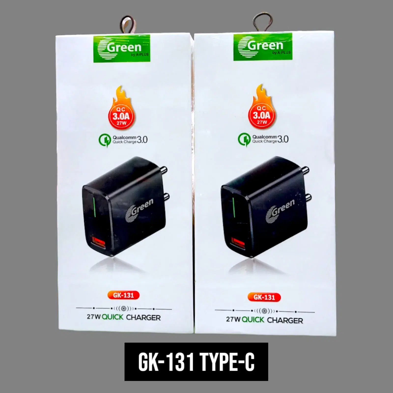 GK 131 Type C Charger GREEN