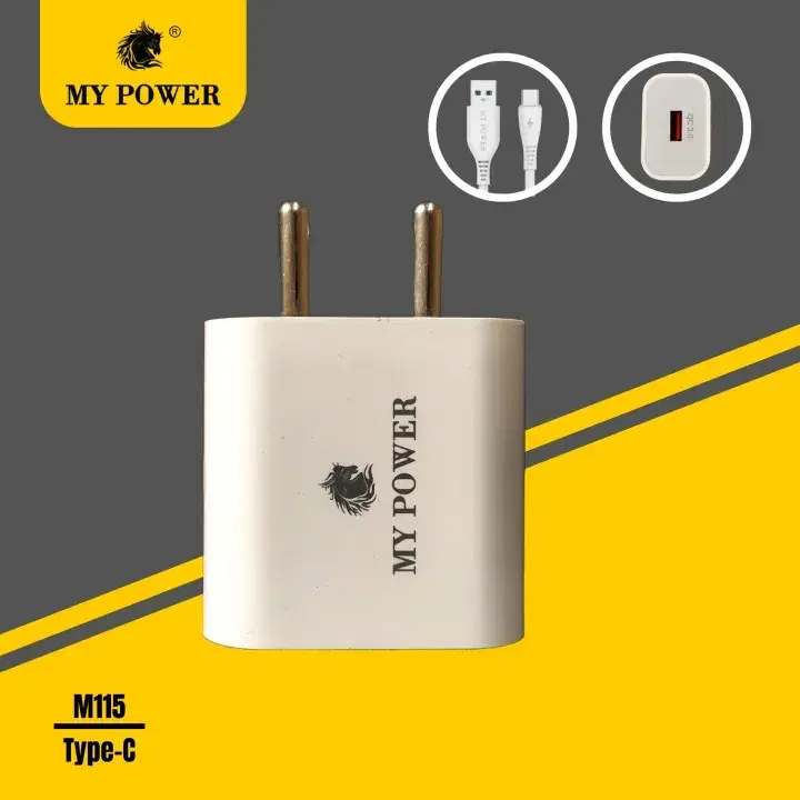 My Power Charger M115 QC 3.0 15W with type c cable